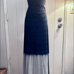 Ombre maxi skirt